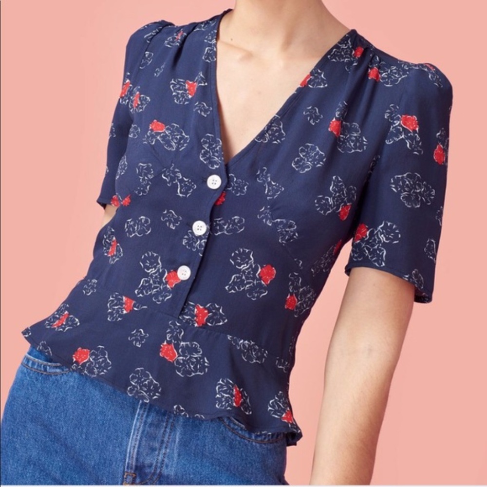 Rouje Momo Blouse Size EU36, US4